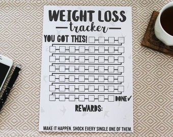 Visual Weight Loss Chart